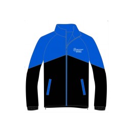 Customized men's long-sleeved open-chest windbreaker. Designed with sky blue upper body and black lower body. Rope ropes + eyelets + double eye buttons. Nylon zipper. Farm Road. Windbreaker Center. Windbreaker Supplier J1065 Customized men's long-sleeved open-chest windbreaker. Designed with sky blue upper body and black lower body. Rope ropes + eyelets + double eye buttons. Nylon zipper. Farm Road. Windbreaker Center. Windbreaker Supplier J1065